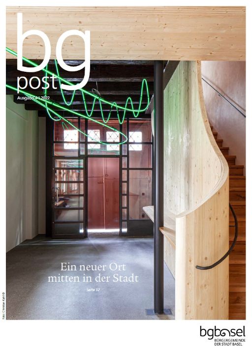 Cover bg-post 161 vom Dezember 2022