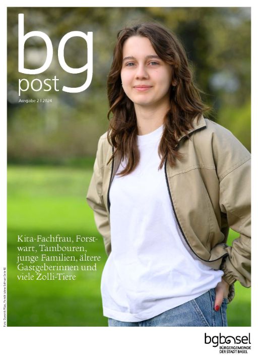 Cover bg-post 167 vom Juni 2024, Bild zeigt die Kita-Fachfrau aus dem Bürgerlichen Waisenhaus