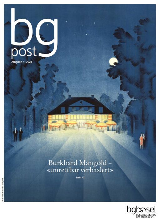 Cover bg-post 163 vom Juni 2023