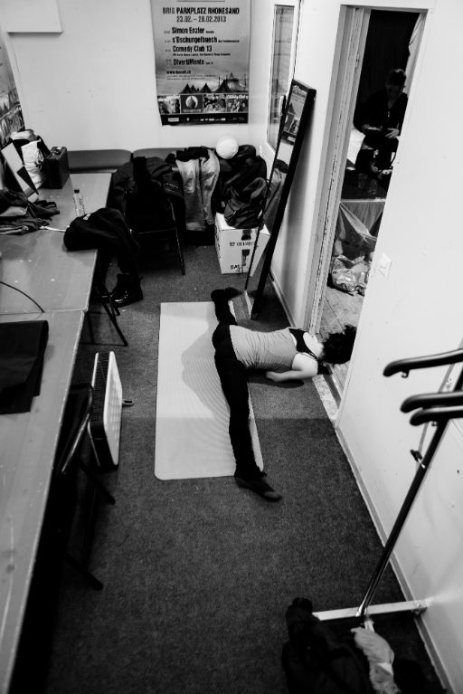 Young Stage backstage, Pablo Wünsch Blanco