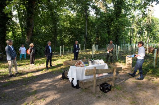 Die Festlichkeit fand in kleiner Runde statt